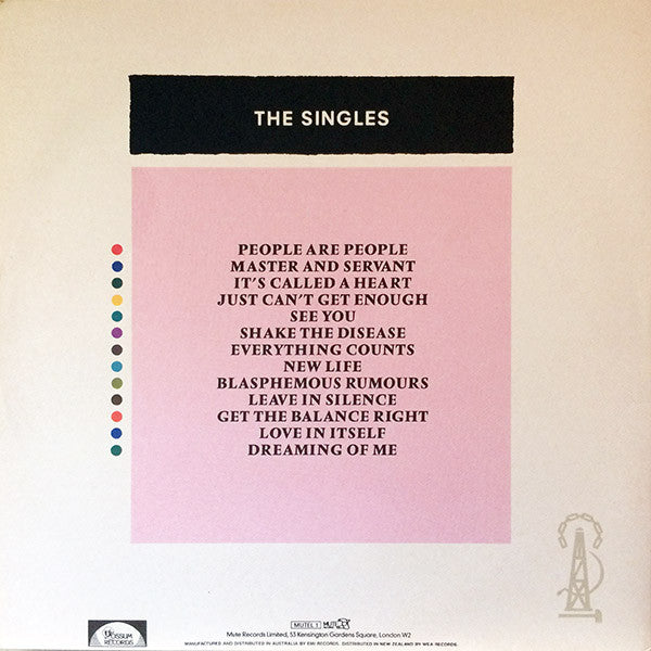 Depeche Mode – The Singles 81 → 85 LP vinyl record, image 2 of 6
