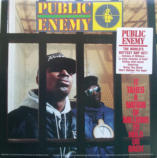 Public Enemy – It Takes A Nation Of Millions To Hold Us Back LP vinyl record, image 1 of 6
