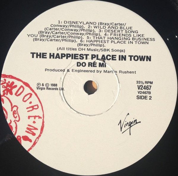 Do-Ré-Mi – “The Happiest Place In Town” LP vinyl record, image 4 of 6