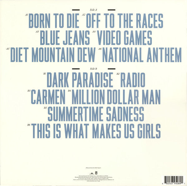 Lana Del Rey – Born To Die LP vinyl record, image 2 of 7