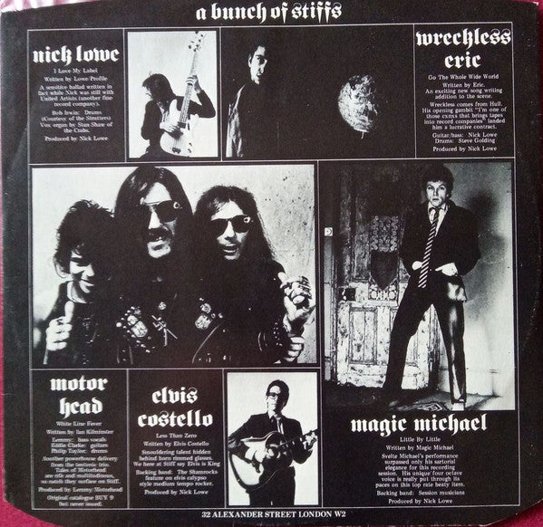 Various – A Bunch Of Stiff Records LP vinyl record, image 4 of 6