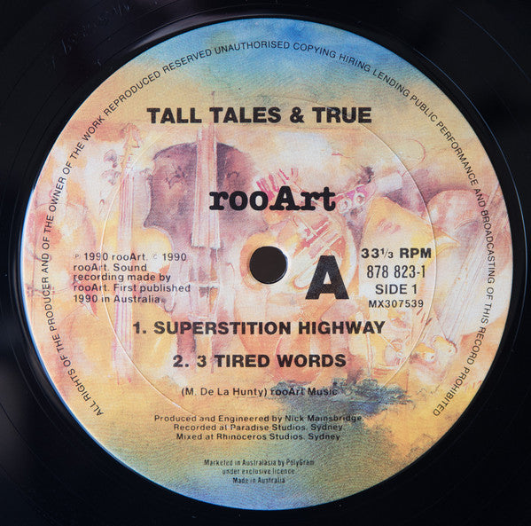 Tall Tales And True – Superstition Highway 12" vinyl record, image 3 of 6