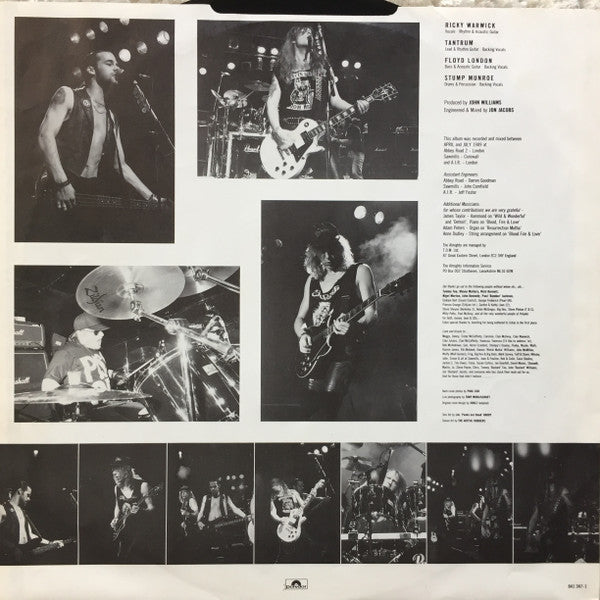 The Almighty – Blood, Fire & Love LP vinyl record, image 6 of 6