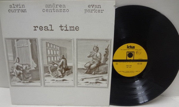 Alvin Curran, Andrea Centazzo, Evan Parker – Real Time LP vinyl record, image 5 of 5