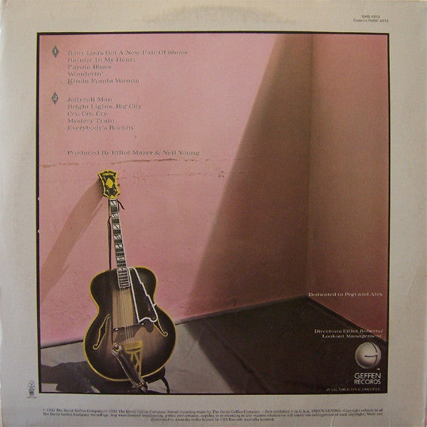 Neil Young, The Shocking Pinks – Everybody's Rockin' LP vinyl record, image 2 of 2