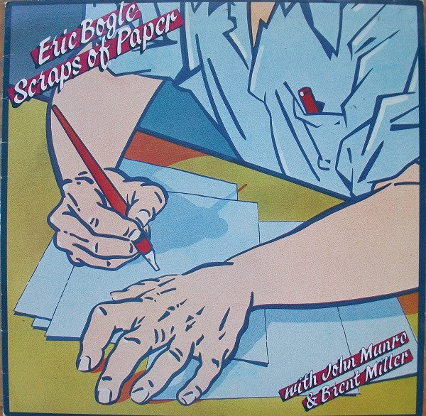 Eric Bogle, John Munro, Brent Miller – Scraps Of Paper LP vinyl record, image 1 of 7