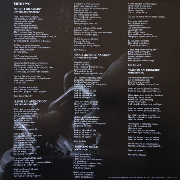 Whitesnake – Saints & Sinners LP vinyl record, image 6 of 6