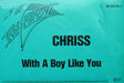 Chriss – With A Boy Like You 12" vinyl record, image 2 of 6