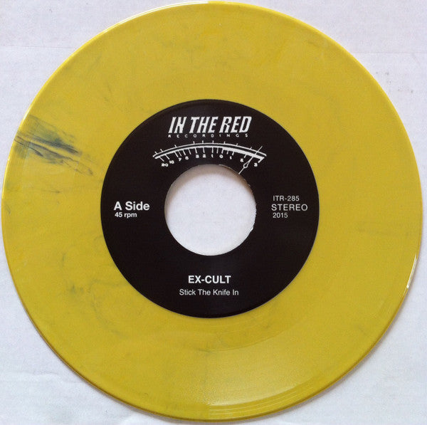 Ex-Cult – Stick The Knife In 7" vinyl record, image 5 of 7