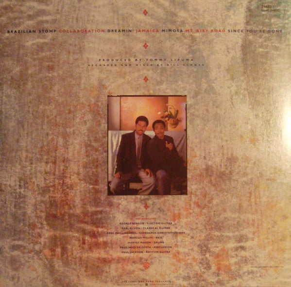 George Benson, Earl Klugh – Collaboration LP vinyl record, image 2 of 9