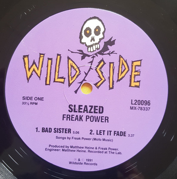 Freak Power – Sleazed 10" vinyl record, image 3 of 4