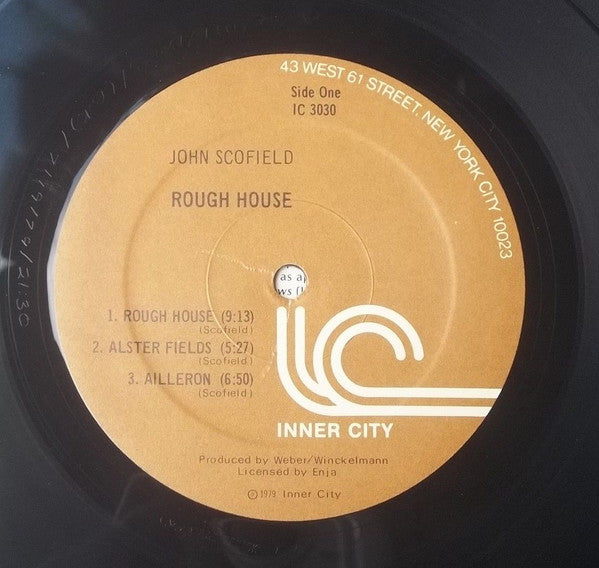 John Scofield Quartet – Rough House LP vinyl record, image 3 of 4