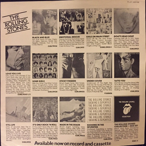The Rolling Stones – Rewind (1971-1984) LP vinyl record, image 7 of 7