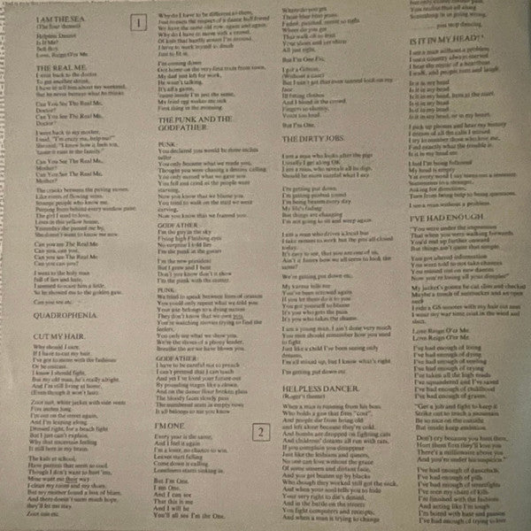 The Who – Quadrophenia (2xLP) LP vinyl record, image 10 of 10