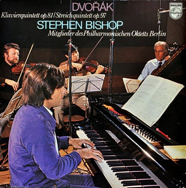 Antonín Dvořák, Stephen Bishop, Philharmonisches Oktett Berlin – Klavierquintett Op.81 / Streichquintett Op.97 LP vinyl record, image 1 of 3