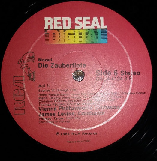 Wolfgang Amadeus Mozart, Ileana Cotrubas, Eric Tappy, Zdzisława Donat, Christian Boesch, José van Dam, Martti Talvela, Wiener Staatsopernchor, Wiener Philharmoniker, James Levine – Die Zauberflöte - The Salzburg Festival Production (4xLP) LP vinyl record, image 9 of 10