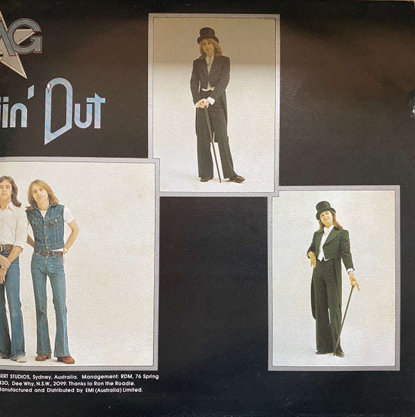 Ted Mulry Gang – Steppin' Out LP vinyl record, image 3 of 7