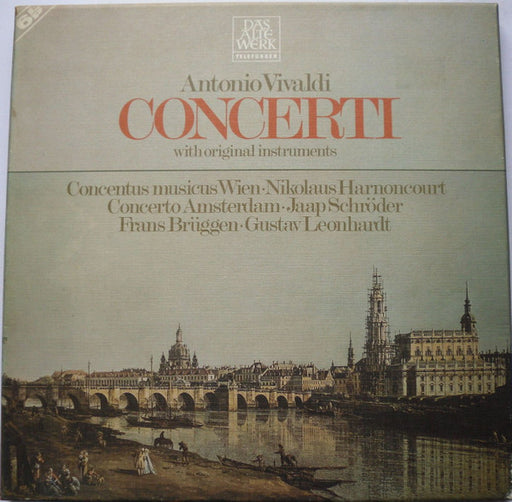Antonio Vivaldi, Concentus Musicus Wien, Nikolaus Harnoncourt – Antonio Vivaldi Concerti With Original Instruments (6xLP)