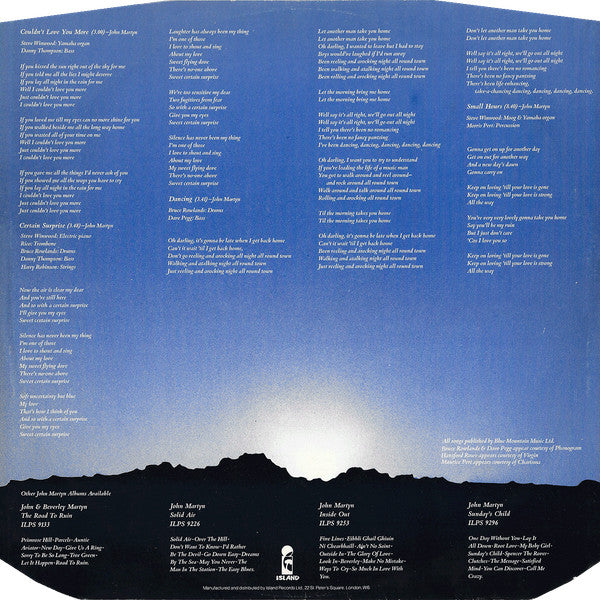 John Martyn – One World LP vinyl record, image 5 of 7