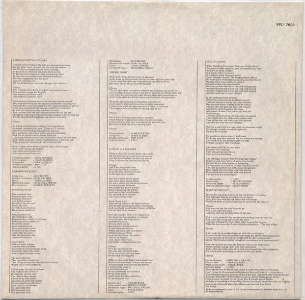 The Costello Show, The Attractions, The Confederates – King Of America LP vinyl record, image 6 of 6