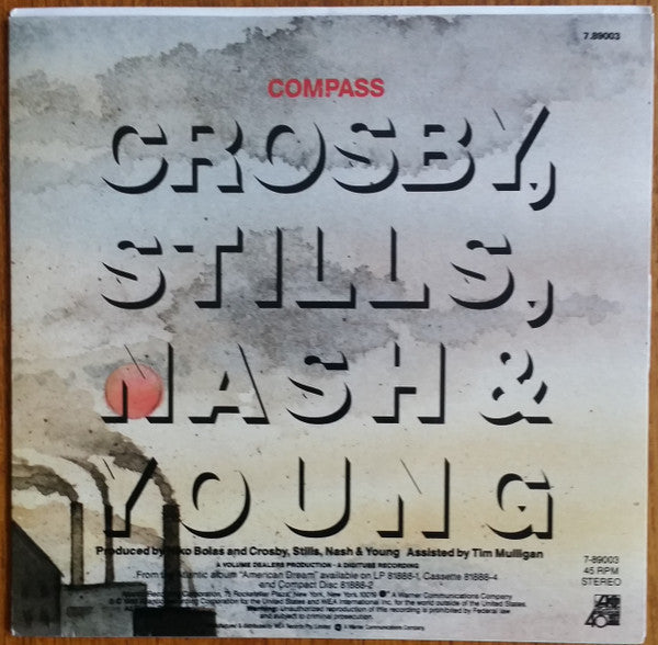 Crosby, Stills, Nash & Young – American Dream 7" vinyl record, image 2 of 4