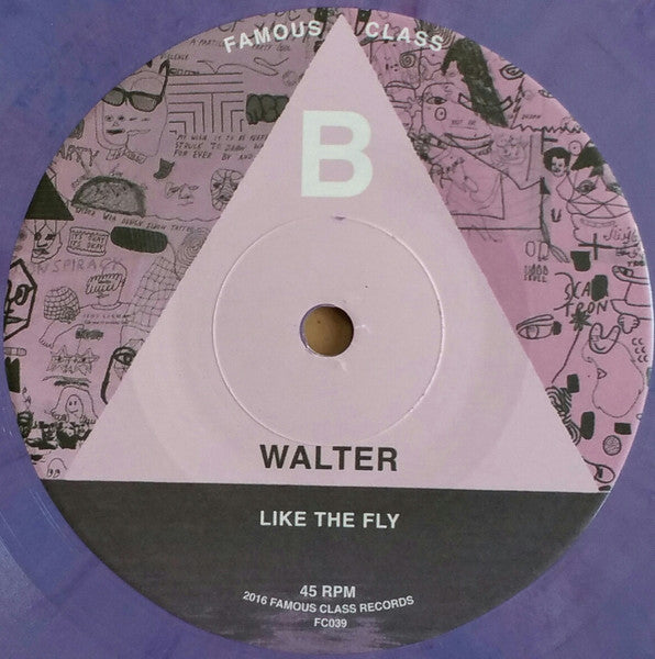 Walter – Poetics Of Space / Like The Fly 7" vinyl record, image 4 of 6