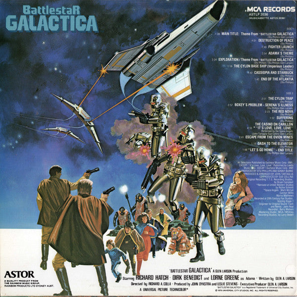Various – Battlestar Galactica (Original Soundtrack) LP vinyl record, image 2 of 4