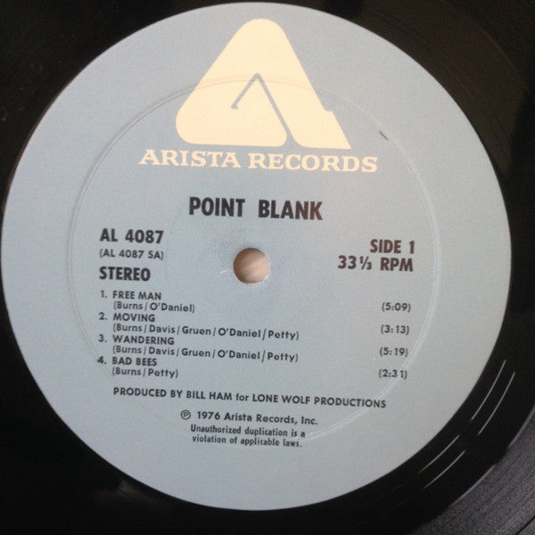 Point Blank – Point Blank LP vinyl record, image 3 of 5