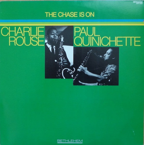 Charlie Rouse, Paul Quinichette – The Chase Is On LP vinyl record, image 1 of 4
