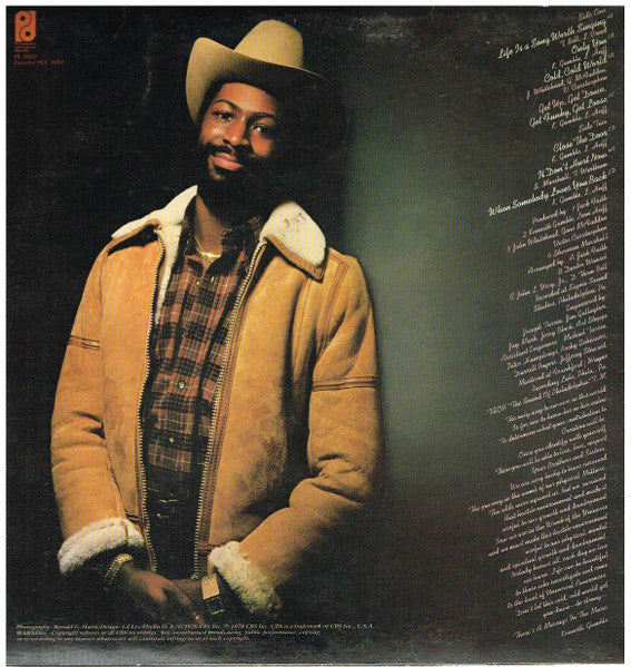 Teddy Pendergrass – Life Is A Song Worth Singing LP vinyl record, image 2 of 2