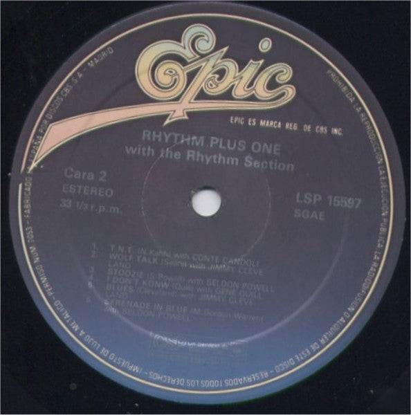 The Rhythm Section – Rhythm + 1 LP vinyl record, image 3 of 4