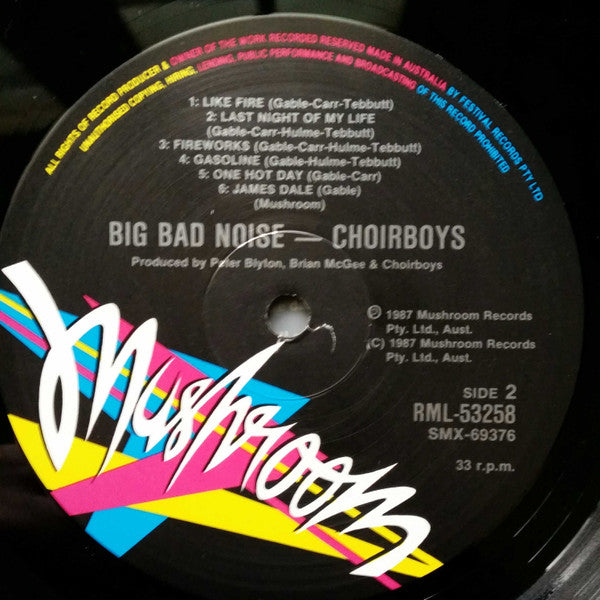 Choirboys – Big Bad Noise LP vinyl record, image 6 of 7