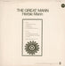 Herbie Mann – The Great Mann LP vinyl record, image 2 of 5