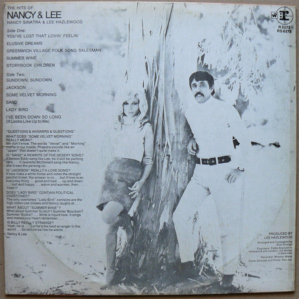 Nancy Sinatra & Lee Hazlewood – Nancy & Lee LP vinyl record, image 2 of 4