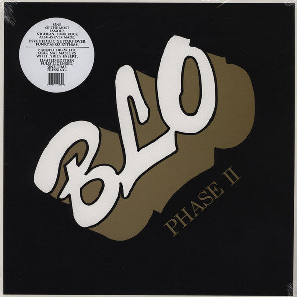 Blo – Phase II LP vinyl record, image 1 of 2