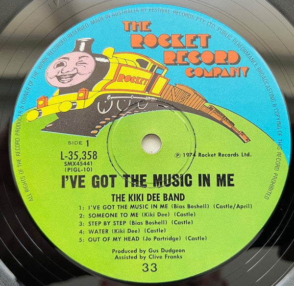 The Kiki Dee Band – I've Got The Music In Me LP vinyl record, image 3 of 6