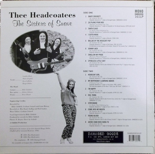 Thee Headcoatees – The Sisters Of Suave LP vinyl record, image 2 of 4