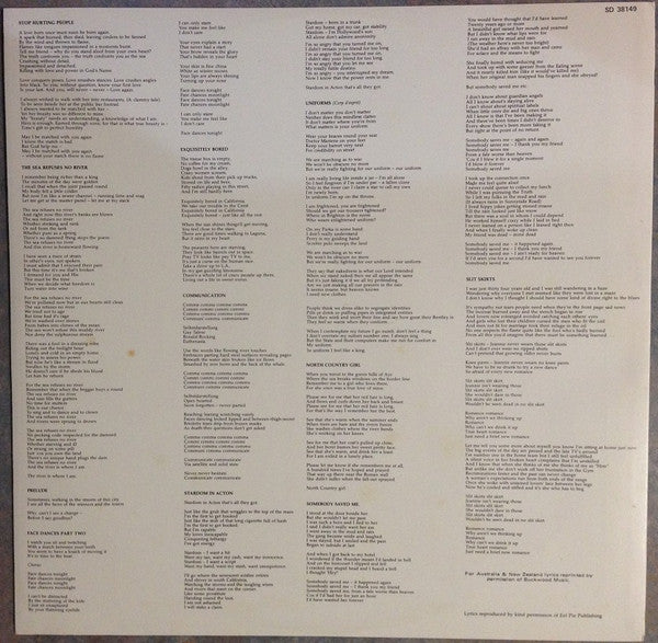 Pete Townshend – All The Best Cowboys Have Chinese Eyes LP vinyl record, image 9 of 9