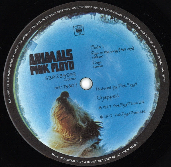 Pink Floyd – Animals LP vinyl record, image 3 of 5