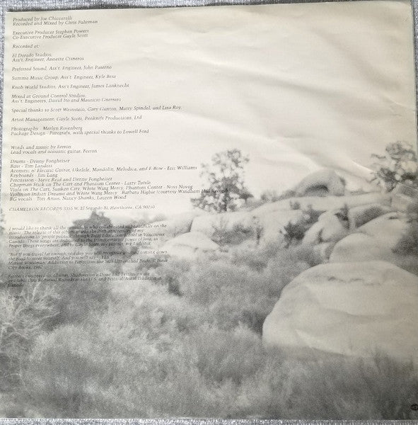 Ferron – Phantom Center LP vinyl record, image 5 of 6