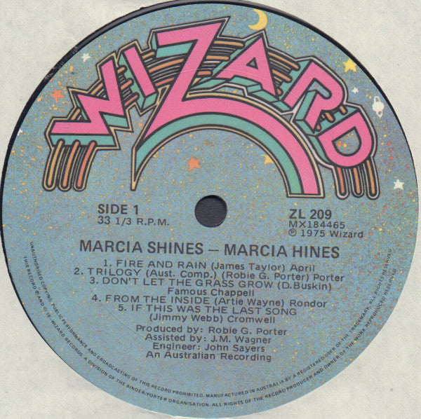 Marcia Hines – Marcia Shines LP vinyl record, image 6 of 7