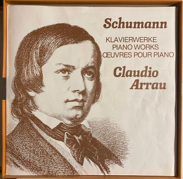 Claudio Arrau – Claudio Arrau Spielt = Plays = Joue Schumann (9xLP) LP vinyl record, image 4 of 4
