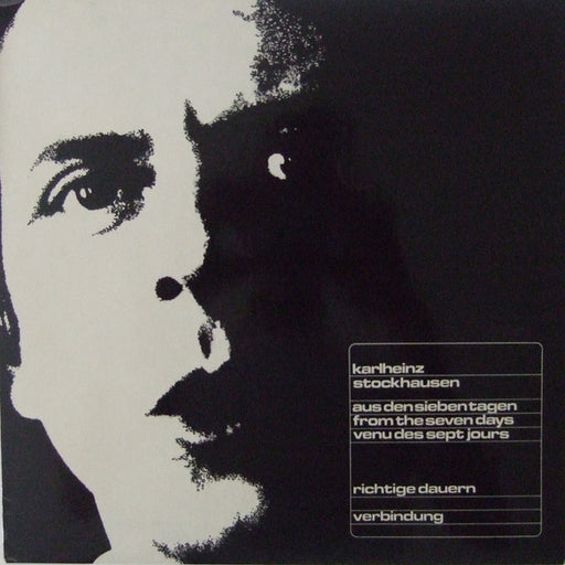 Karlheinz Stockhausen – Aus Den Sieben Tagen / From The Seven Days / Venu Des Sept Jours LP vinyl record, image 1 of 4