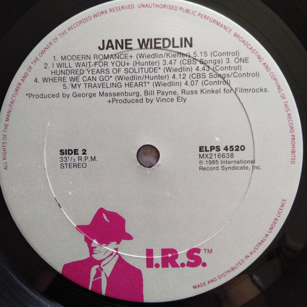 Jane Wiedlin – Jane Wiedlin LP vinyl record, image 6 of 6