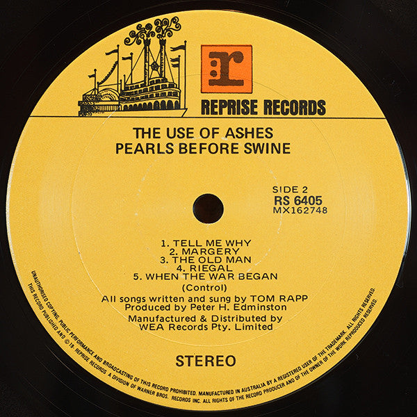 Pearls Before Swine – The Use Of Ashes LP vinyl record, image 4 of 8