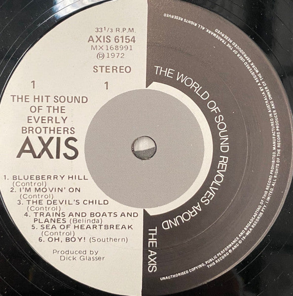 Everly Brothers – The Hit Sound Of The Everly Brothers LP vinyl record, image 3 of 4