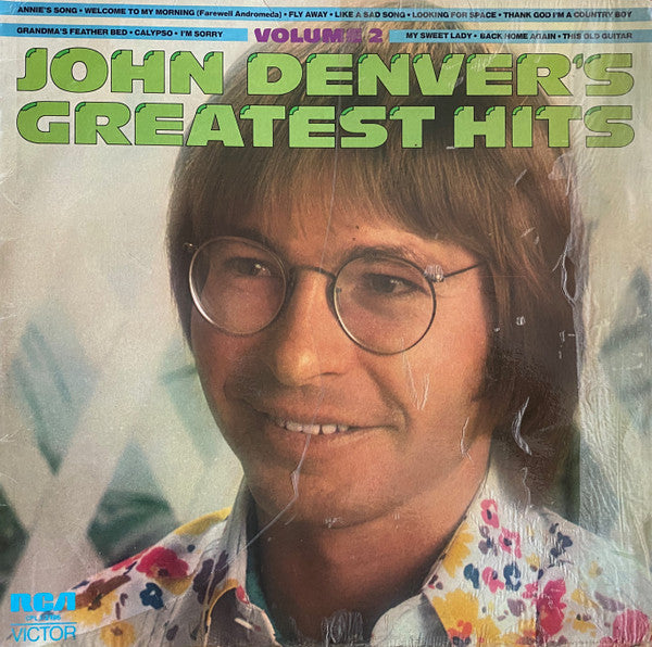 John Denver – John Denver's Greatest Hits, Volume 2 LP vinyl record, image 1 of 6