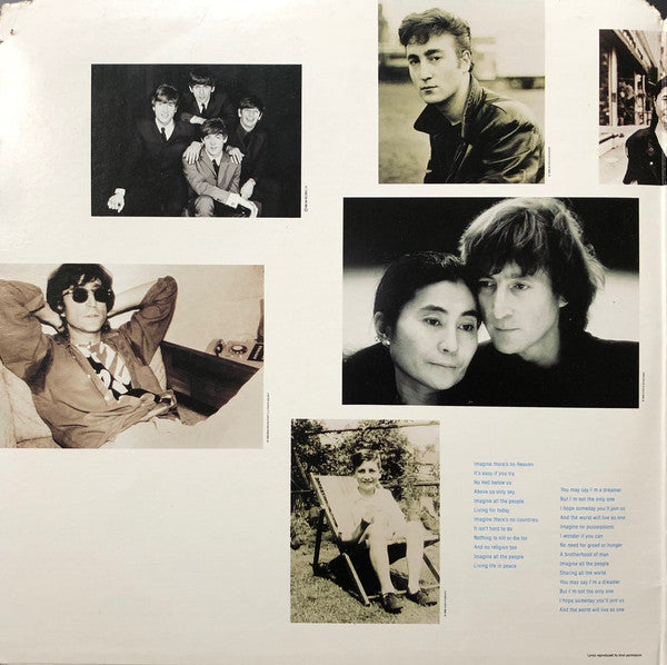 John Lennon – Imagine (Music From The Motion Picture) (2xLP) LP vinyl record, image 3 of 8