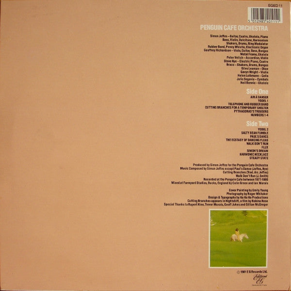 Penguin Cafe Orchestra – Penguin Cafe Orchestra LP vinyl record, image 2 of 6