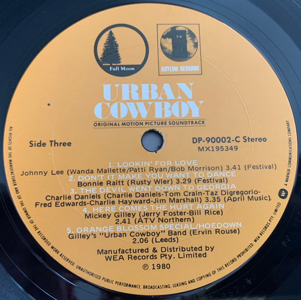Various – Urban Cowboy (Original Motion Picture Soundtrack) (2xLP) LP vinyl record, image 3 of 7